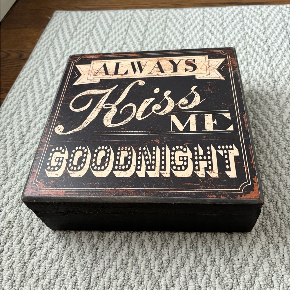 Urban barn distressed decor box